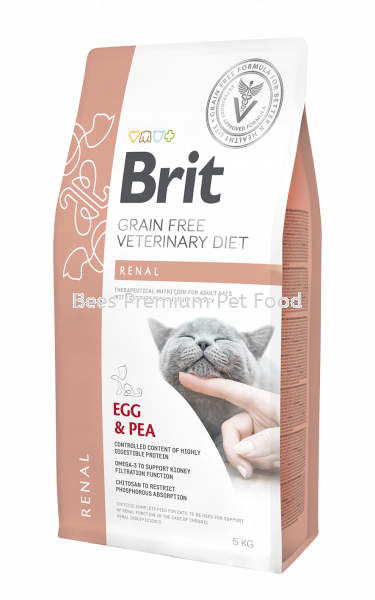 Brit GF Veterinary Diets Cat Renal 2kg Brit Prescription Cat Food Selangor, Malaysia, Kuala Lumpur (KL), Petaling Jaya (PJ) Supplier, Suppliers, Supply, Supplies | Bees Pets Global Supply Sdn. Bhd.