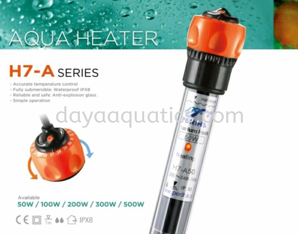 Periha H7-A200 Heater Series Accessories Categories Selangor, Johor Bahru (JB), Malaysia, Kuala Lumpur (KL), Kuala Selangor, Kempas Wholesaler, Manufacturer, Supplier, Supply | Daya Aquatics