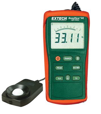 Extech EA30 EasyView™ Wide Range Light Meter