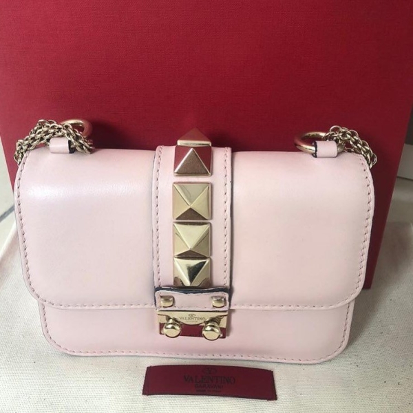 Valentino Lock Studded Bag Small Nude Pink Others  Kuala Lumpur (KL), Selangor, Malaysia. Supplier, Retailer, Supplies, Supply | BSG Infinity (M) Sdn Bhd