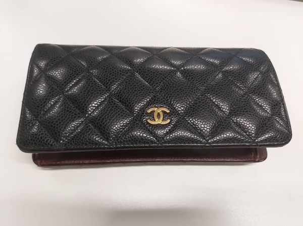 (SOLD) Chanel Bi-Fold Long Wallet Black Caviar GHW Chanel Kuala Lumpur (KL), Selangor, Malaysia. Supplier, Retailer, Supplies, Supply | BSG Infinity (M) Sdn Bhd