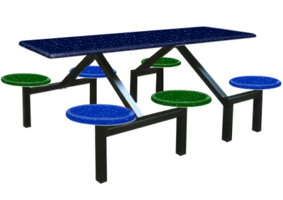 6 Seater Canteen Table - AK603