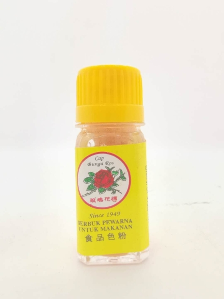 Cap Bunga Ros Yellow Colouring Powder Colouring and Flavouring  Decoration Johor Bahru (JB), Malaysia, Tebrau Supplier, Suppliers, Supply, Supplies | EBAKE ENTERPRISE