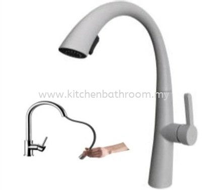 SINK MIXER - MATT GREY