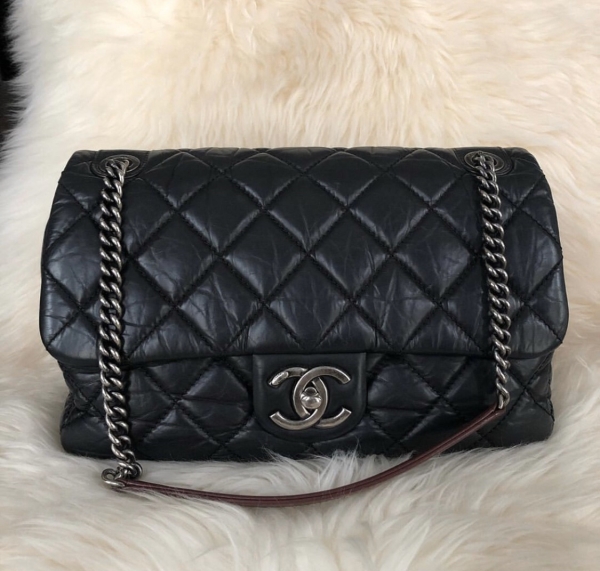 (SOLD) Chanel Easy Jumbo Flap with Zipper in Black with RHW Chanel Kuala Lumpur (KL), Selangor, Malaysia. Supplier, Retailer, Supplies, Supply | BSG Infinity (M) Sdn Bhd