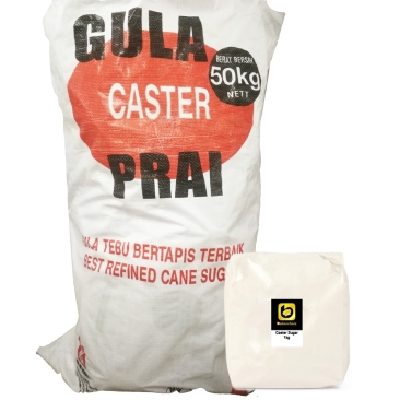 Caster Sugar MSM 50kg (Pre-Order)