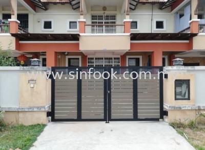 ALUMINIUM SWING GATE