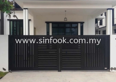 ALUMINIUM TRACKLESS FOLDING GATE