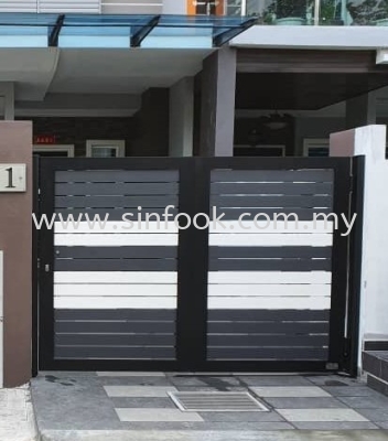 ALUMINIUM TRACKLESS FOLDING GATE