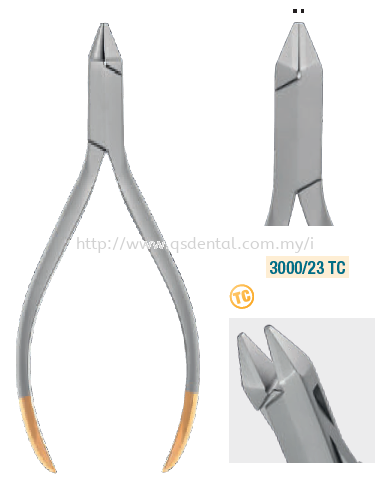 3000/23TC 125mm Adam with Tungsen Carbide Wire Cutter & Bending Pliers Orthodontics Medesy Selangor, Malaysia, Kuala Lumpur (KL), Banting Supplier, Suppliers, Supply, Supplies | QS Dental Supply Sdn Bhd