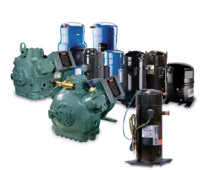 HVAC REFRIGERANT COMPRESSOR PARTS AND COMPRESSOR