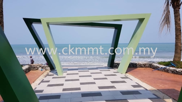 Entry Portal Frame Special Design Steel Works Johor Bahru (JB), Malaysia Supplier, Suppliers, Supply, Supplies | CKM Metal Technologies Sdn Bhd