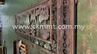 Iron Gate with design Laser Products Johor Bahru (JB), Malaysia Supplier, Suppliers, Supply, Supplies | CKM Metal Technologies Sdn Bhd