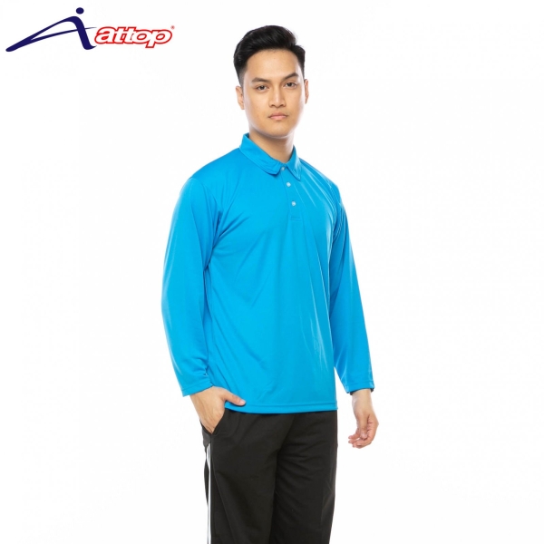 ATTOP COLLAR LONG SLEEVE ALS600A TURQUOISE Polo Tee Plain Tee Kuala Lumpur (KL), Malaysia, Selangor, Pandan Indah Manufacturer, Supplier, Supply, Supplies | Azzurri Enterprise Sdn Bhd