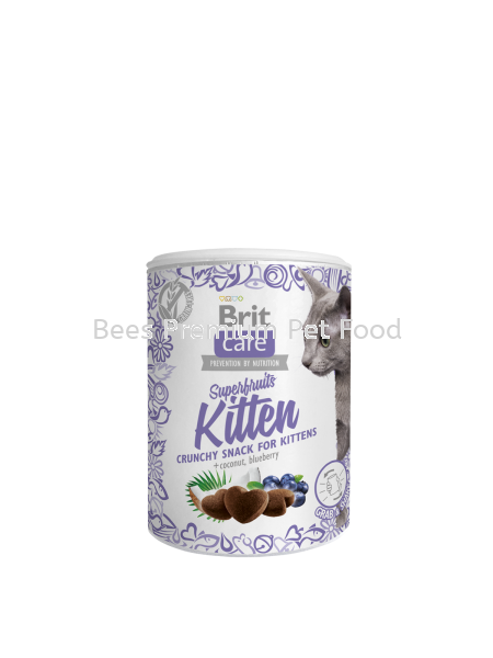 Brit Care Cat Snack Superfruits Kitten 100g Brit Non Prescription Cat Food Selangor, Malaysia, Kuala Lumpur (KL), Petaling Jaya (PJ) Supplier, Suppliers, Supply, Supplies | Bees Pets Global Supply Sdn. Bhd.