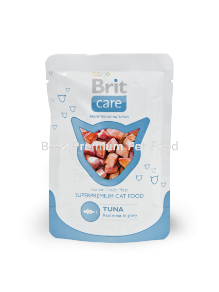 Brit Care Cat Tuna Pouch 800g Brit Non Prescription Cat Food Selangor, Malaysia, Kuala Lumpur (KL), Petaling Jaya (PJ) Supplier, Suppliers, Supply, Supplies | Bees Pets Global Supply Sdn. Bhd.