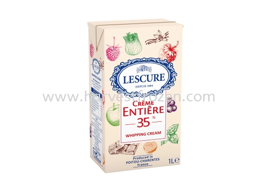 LESCURE WHIPPING CREAM 1LITRE