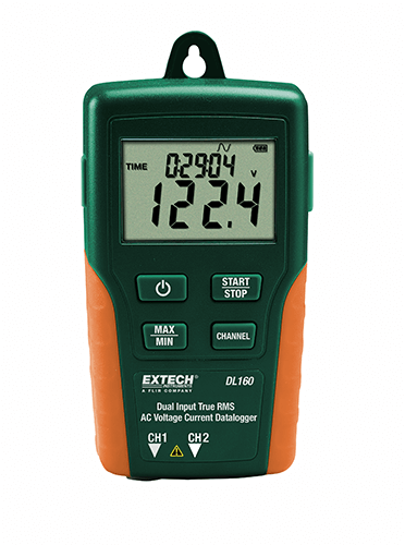 Extech DL160 Dual Input True RMS AC Voltage/Current Datalogger Power Analyzers Extech Instruments Test & Measurement Products Malaysia, Selangor, Kuala Lumpur (KL), Shah Alam Supplier, Suppliers, Supply, Supplies | LELab Sdn Bhd