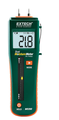 Extech MO260 Combination Pin/Pinless Moisture Meter