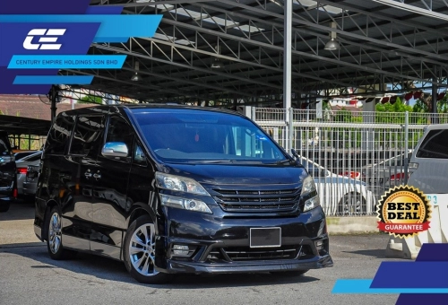 TOYOTA VELLFIRE 2.4 Z PLATINUM TYPE GOLD 2011