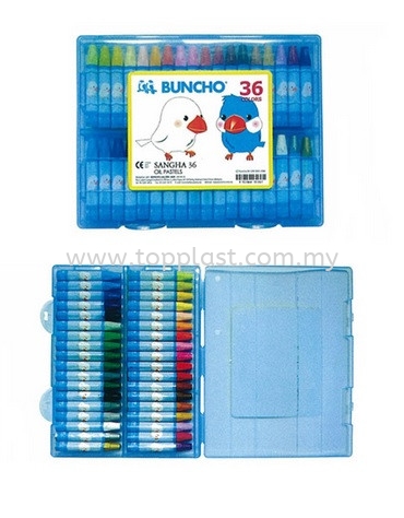 Buncho Sangha Oil Pastel 36colors Buncho Products Penang, Malaysia Supplier, Manufacturer, Supply, Supplies | Top Plast Enterprise