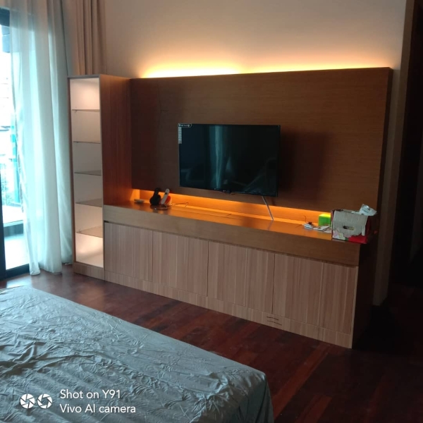 BUILT-IN TV CABINET  Console table TV Cabinet Malaysia, Selangor, Kuala Lumpur (KL), Seri Kembangan Supplier, Suppliers, Supply, Supplies | Seven Interior Design Sdn Bhd