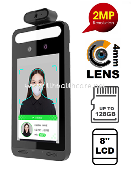 AI Face Recognition come with Fever Detection Face Recognition Security Access System Malaysia, Selangor, Kuala Lumpur (KL) Supplier, Supply, Facilities, Service | EIGHTFOLD SDN BHD