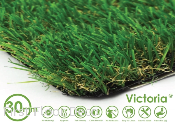 30mm Victoria Artificial Grass Penang, Malaysia Supplier, Installation, Supply, Supplies | FIRST FLOOR DECO (M) SDN BHD