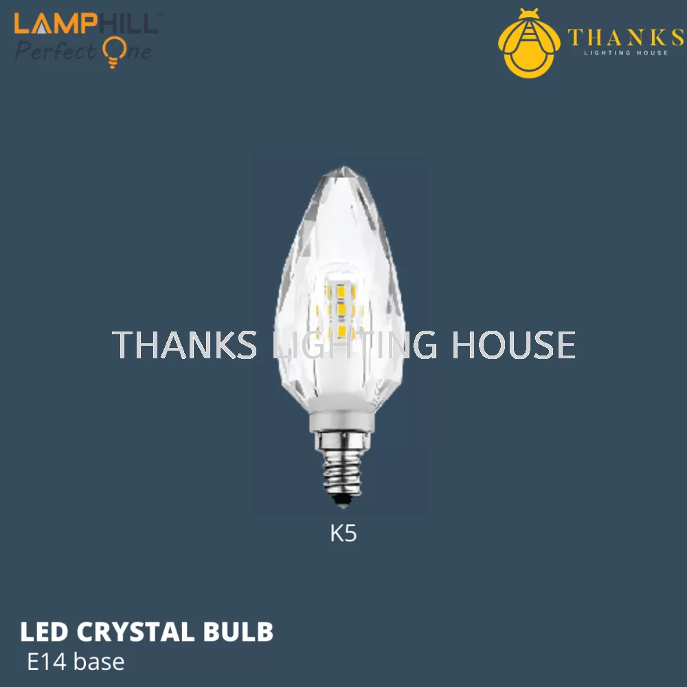 K5 E14 LED Crystal Bulb