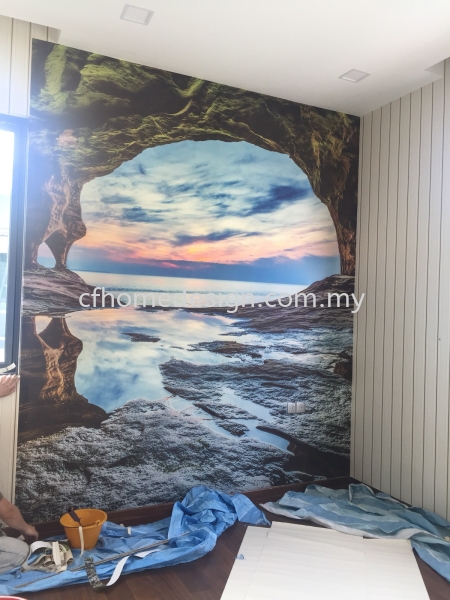  MURAL WALLPAPER WALLPAPER Seremban, Negeri Sembilan, Malaysia Supplier, Suppliers, Supply, Supplies | CF Interior Home Design