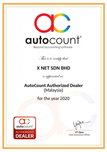 AutoCount Authorized Dealer