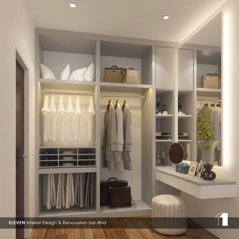 Open Concept Wardrobe Design