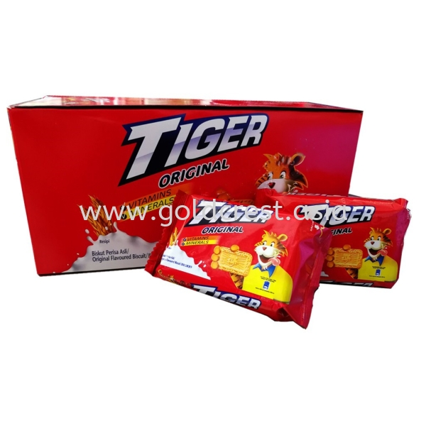 Tiger Energy Biscuit Original 60g x 12PKT Cookies / Biscuits Malaysia, Johor Bahru (JB), Selangor, Kuala Lumpur (KL) Supplier, Wholesaler, Supply, Supplies | GOLDCREST F&B SDN BHD