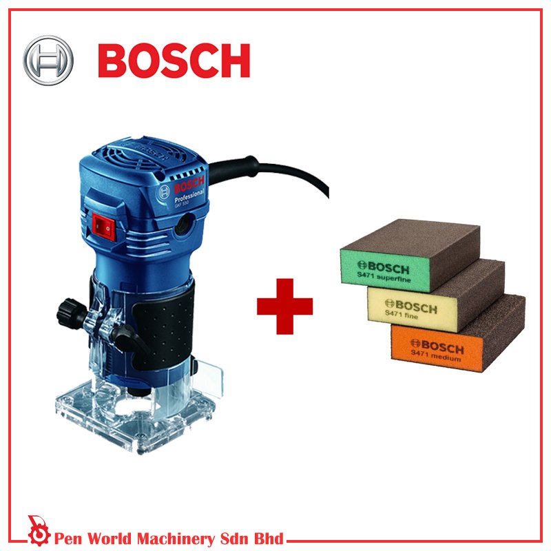 Bosch GKF 550 Professional Trimming u0026 Sander Powertools Bosch 