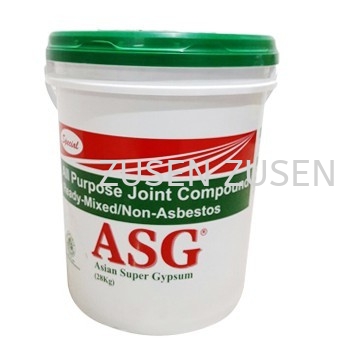 ASG Multi Purpose Joint Compound 28kg Joint Compund Building Material Melaka, Malaysia Supplier, Suppliers, Supply, Supplies | ZUSEN HARDWARE TRADING SDN BHD