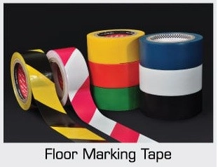 Floor Marking Tape 48mm x 33Y Yellow/Black