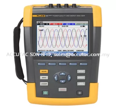 Fluke 434-II and 435-II Power Quality and Energy Analyzers