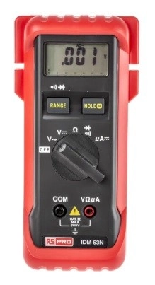 123-3240 - RS PRO IDM63N Handheld Digital Multimeter