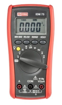 123-3243 - RS PRO IDM73 Handheld Digital Multimeter