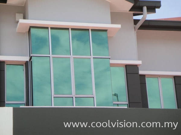 Window Film : Green / Silver  Tinted Window Film @ Alam Impian Tinted Film Shah Alam, Selangor, Malaysia. Installation, Supplies, Supplier, Supply | Cool Vision Solar Film Specialist