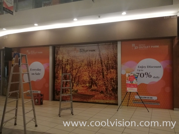 Inkjet Sticker Inkjet Sticker @ ( MITSUI OUTLET PARK ) Inkjet Sticker Shah Alam, Selangor, Malaysia. Installation, Supplies, Supplier, Supply | Cool Vision Solar Film Specialist