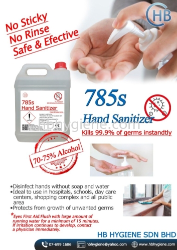 785s Hand Sanitizer