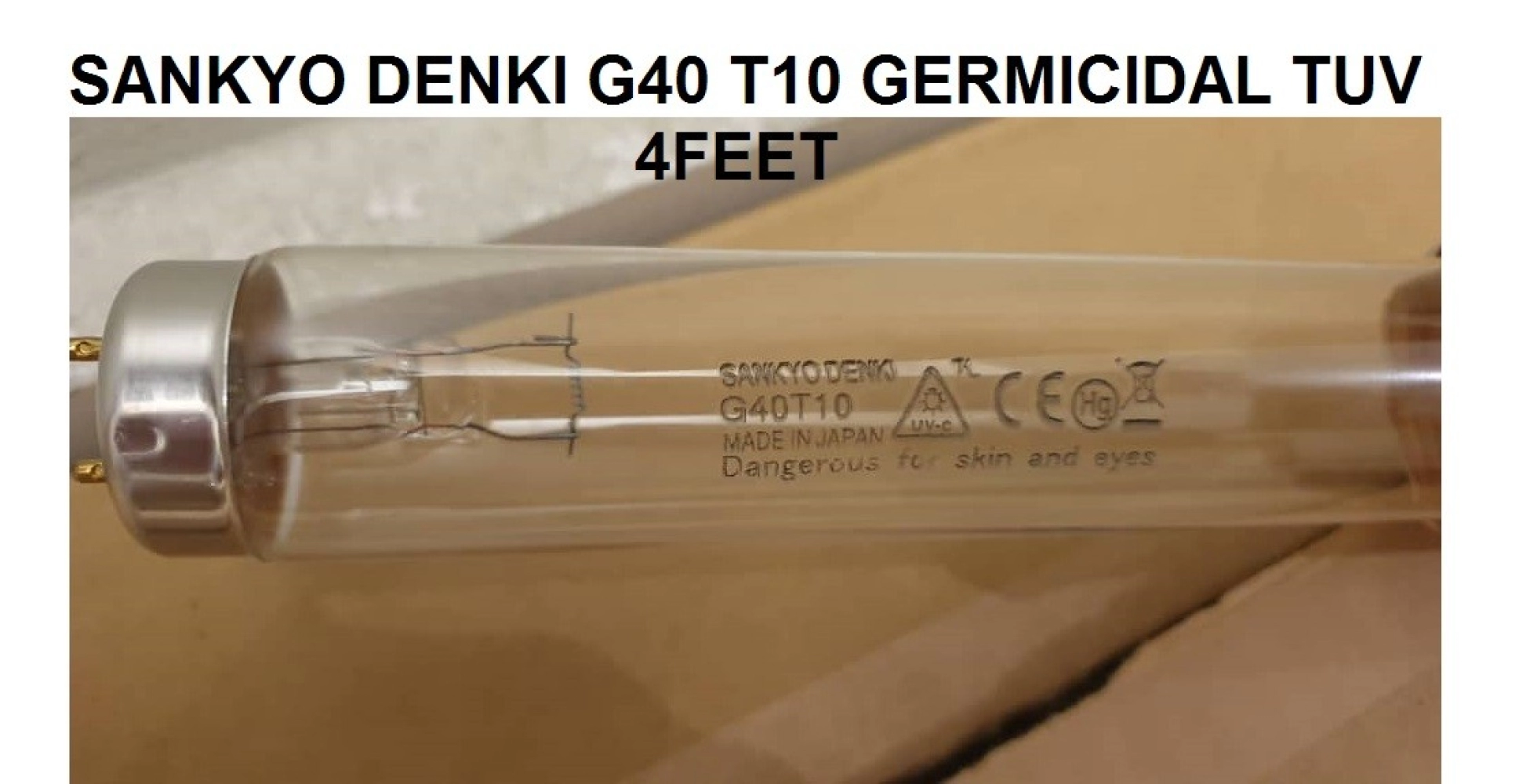 SANKYO DENKI G40W T10 GERMICIDAL TUV LAMP DISINFECTION LAMP