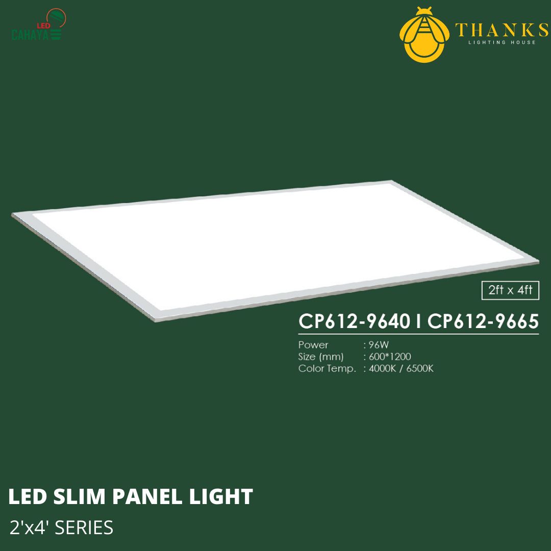 2x4 LED Slim Panel Light for Recessed T-bar Ceiling