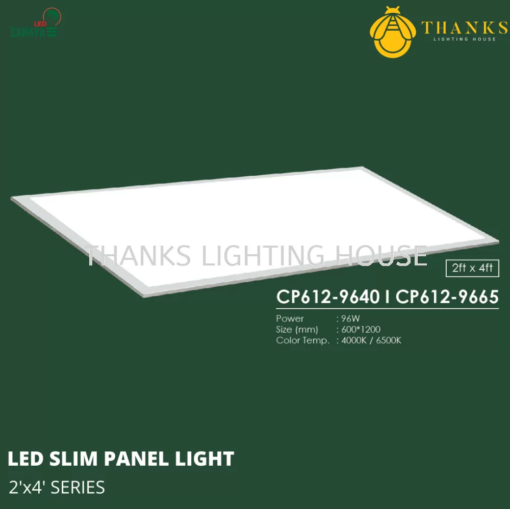 2x4 LED Slim Panel Light for Recessed T-bar Ceiling