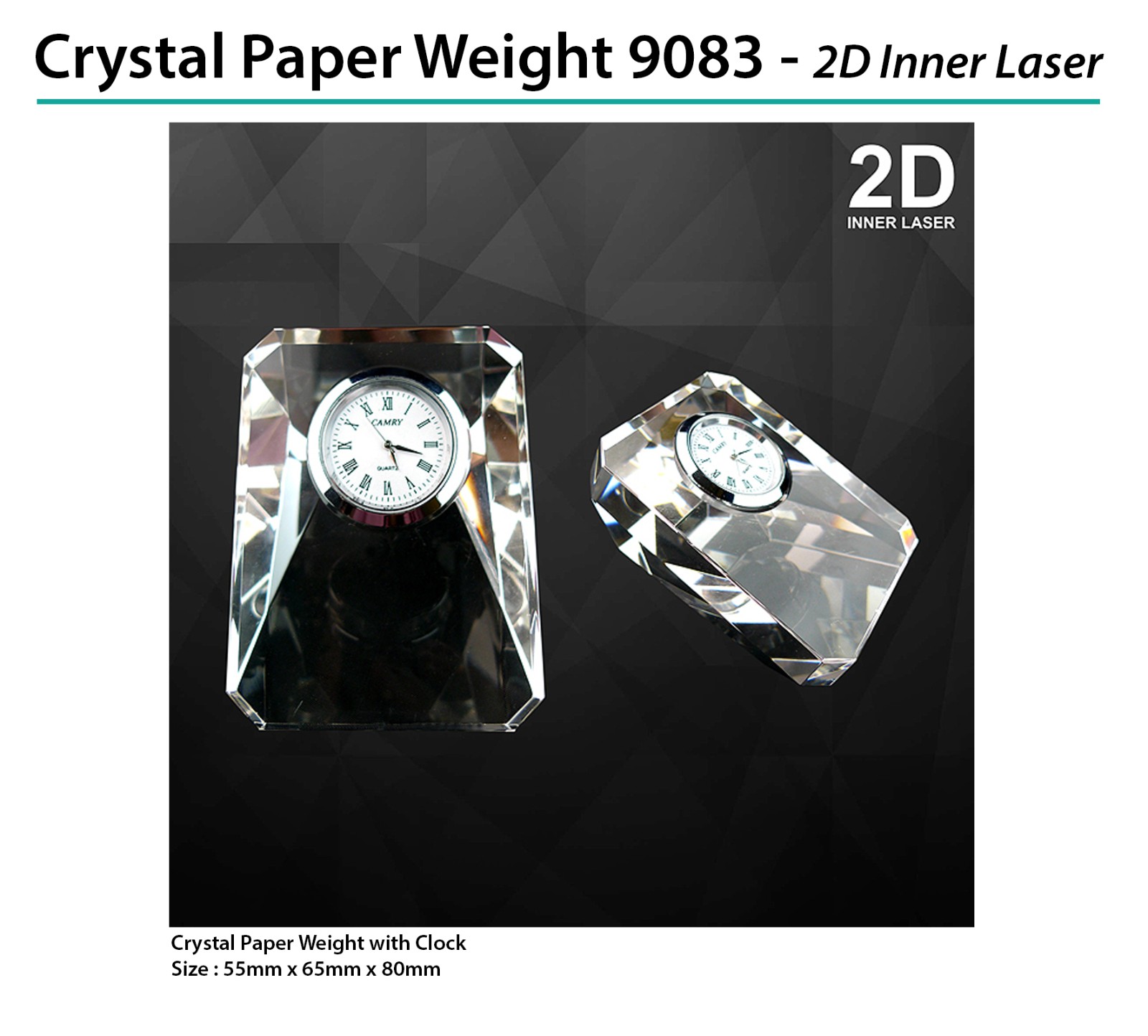 Crystal Paper Weight 9083