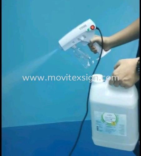 spray gun to remove virus COVID 19