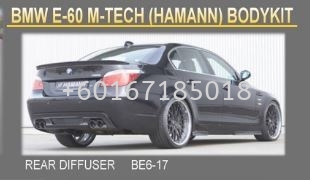 bmw e60 5 series rear diffuser hamann style for m sport replace upgrade performance look frp material new set E60 BMW Johor Bahru JB Malaysia Supply, Supplier, Suppliers | Vox Motorsport