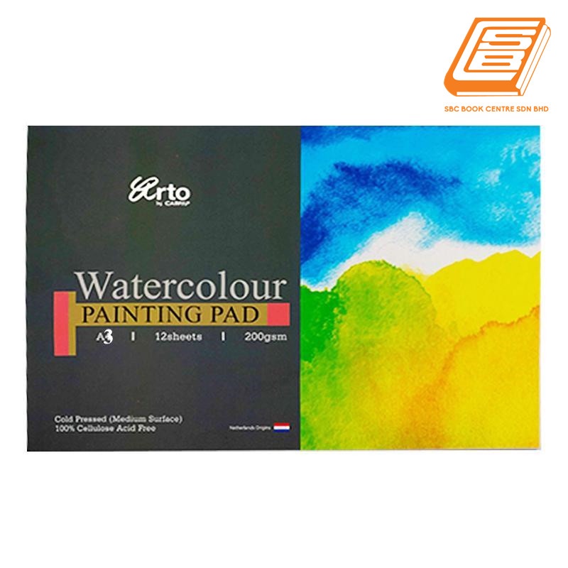 Campap A3 Watercolour Painting Pad 200gsm 