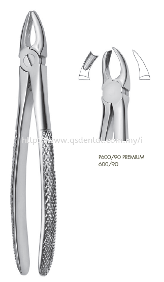 600/90 Upper Molars Left Gripping In Depth Forceps Adult Upper Forceps Forceps Otto Leibinger GmbH Selangor, Malaysia, Kuala Lumpur (KL), Banting Supplier, Suppliers, Supply, Supplies | QS Dental Supply Sdn Bhd